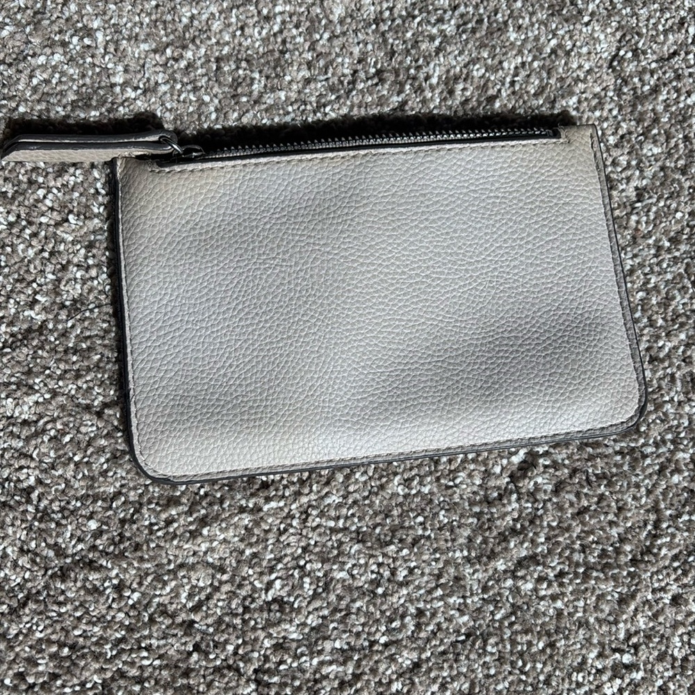 Small Cream Wallet